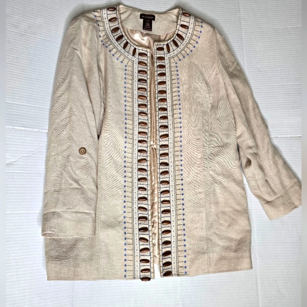 Multiples Beaded Jacket